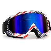 ZukMi Motocross Goggles - Dirt Bike Motorcycle Goggles for Men, Women & Youth - MX Off Road Riding Racing