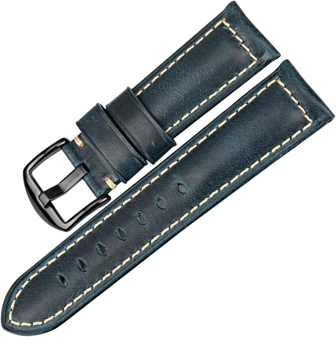 Men's Watchbands,Watchband Leather Watch Band 20/22/24/26mm Watch Strap