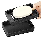 Luxspire Soap Dish Tray, Double Layer Draining Soap