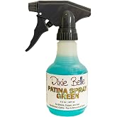 Dixie Belle Paint Company Patina Spray - Green (8oz) | Faux Metal Effect Spray for DIY Projects - Aged Metal Effect Upcycling Product - Patinizing Solution for Rustic Look