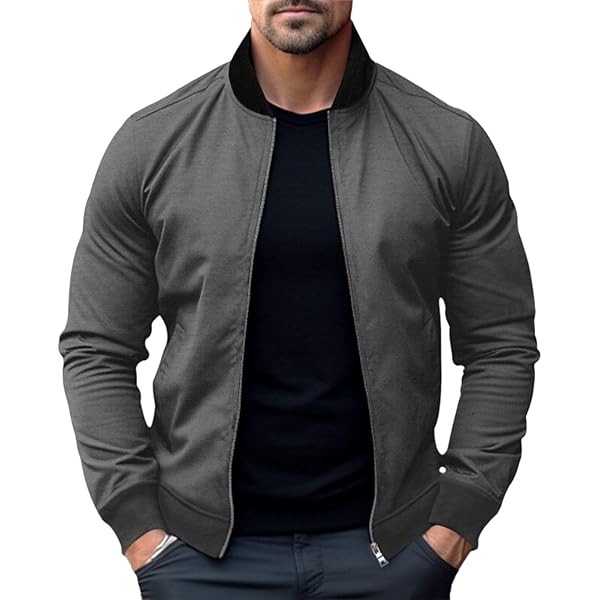 「かつきくん着用」Mutimer FLIGHT JACKET 短丈 Men's Lightweight Bomber Jacket Jacket Full Zip Light Spring