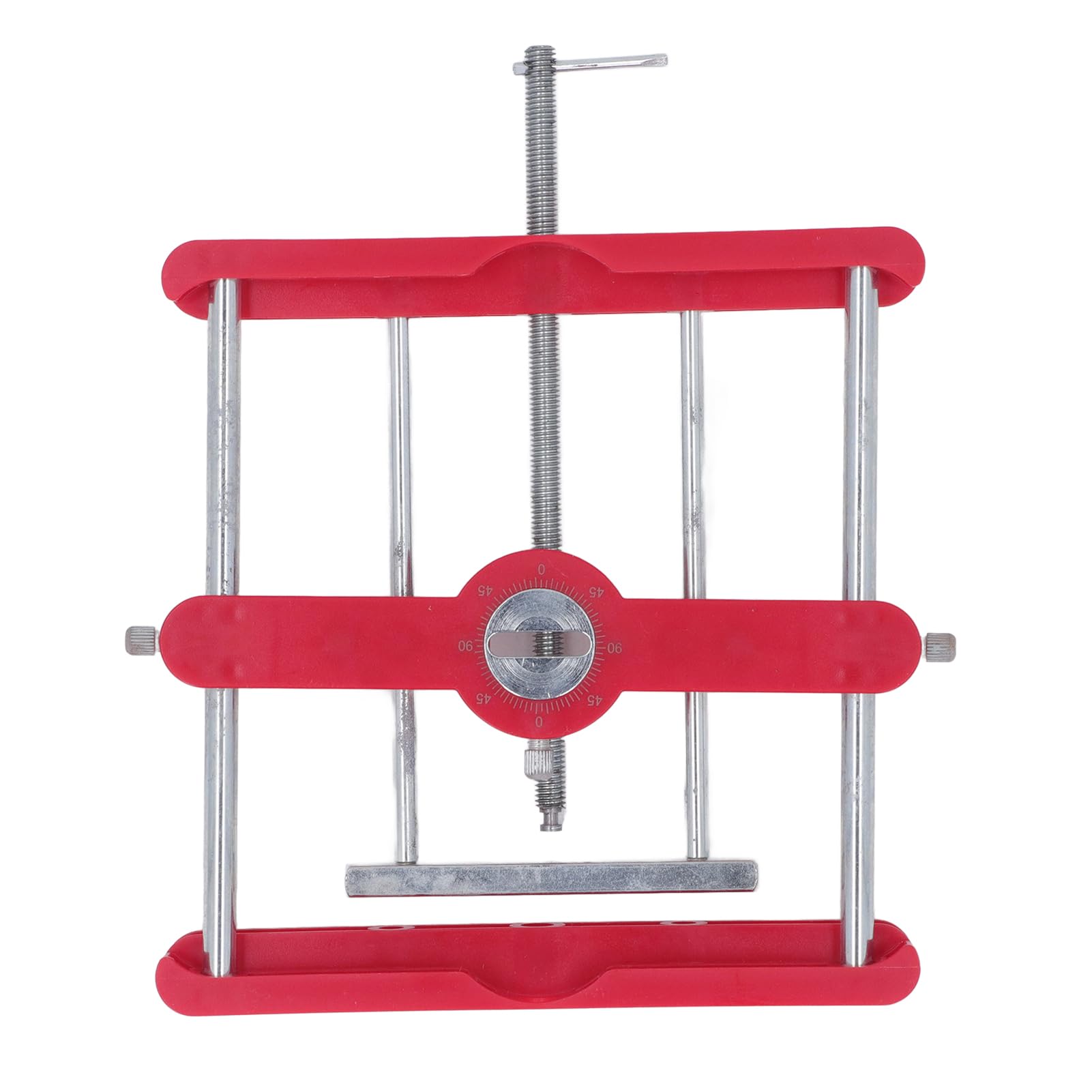 Mortise Tenon Jig, 2 in 1 Punch Locator, Punch Locator Self Centering Loose System Doweling Jig Kit Portable Connector Fastener Woodworking Tool for Dowel Jig Kit Woodworking