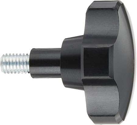 Amazon スペシャルパーツ武川 サイドカバーノブ タイプ2 ブラック スーパーカブ50 50プロ 110 110プロ 09 11 0179 外装パーツ用ボルト 車 バイク