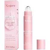 Retinol &amp; Caffeine Under Eye Roller Serum | Xenjura Cooling Eye Cream for Puffy Eyes &amp; Dark Circles | Anti Aging Wrinkle Remover for Fine Lines | Vegan Skincare (20ml / 0.7 fl oz)