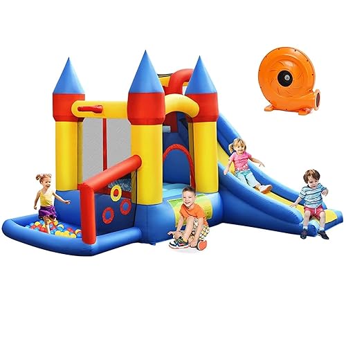 BOUNTECH Inflatable Bounce House, Bouncy House for Kids 5-12