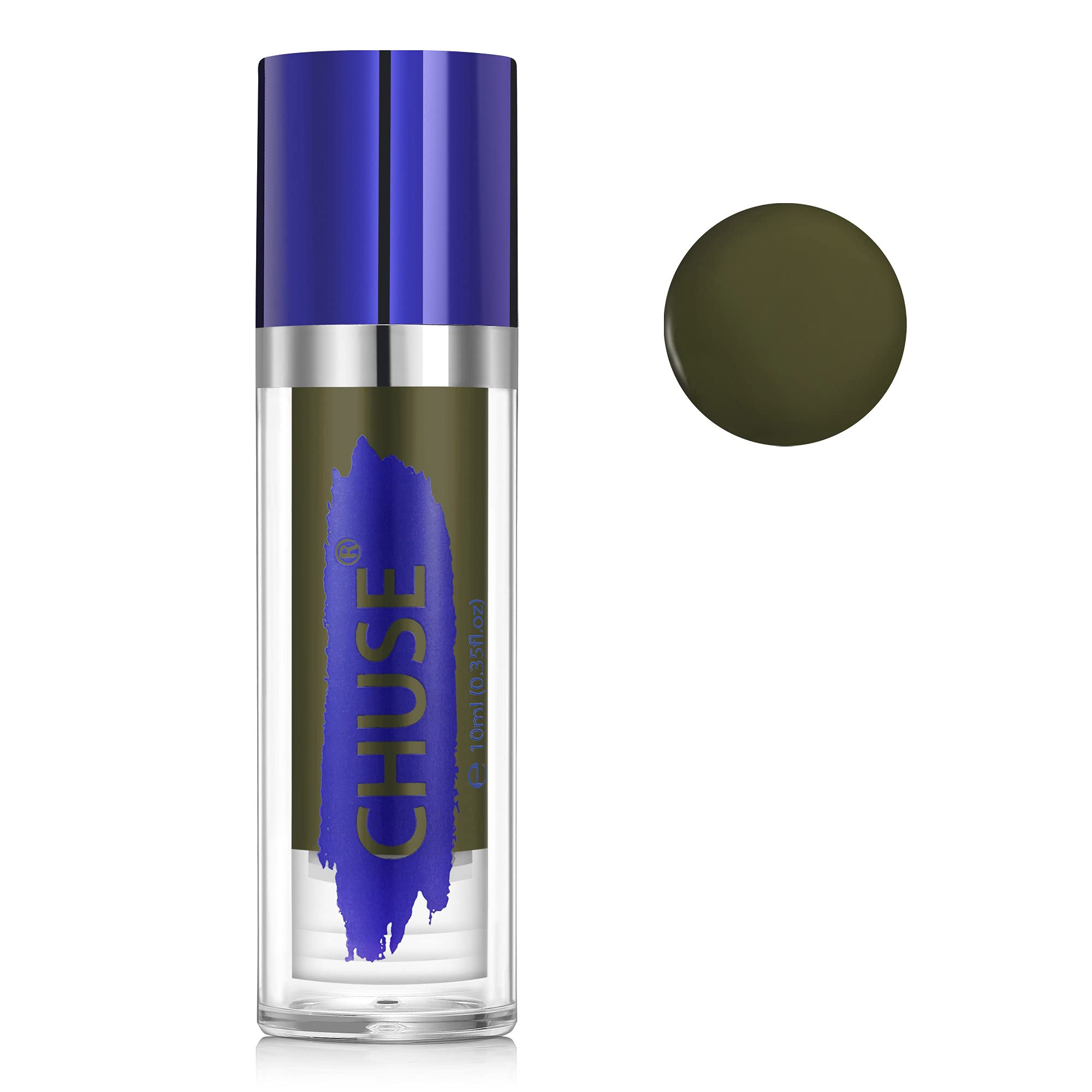 CHUSE Micro Pigment Semi Permanent Makeup Tattoo Ink Color Passed SGS DermaTest 10ml L404 (Green Coffee)