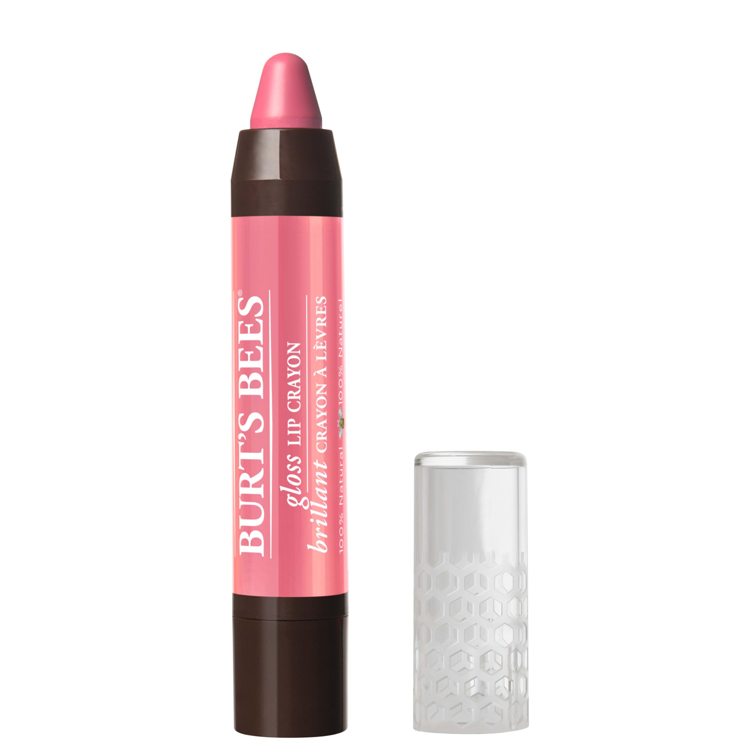 Burt's Bees 100 Percent Natural moisturising Lip Crayon, Pink Lagoon