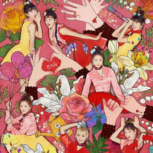 OH MY GIRL COLORING BOOK 4th Mini Album 64p PhotoBook+Coloring Paper+2p Cards+Tracking Sealed