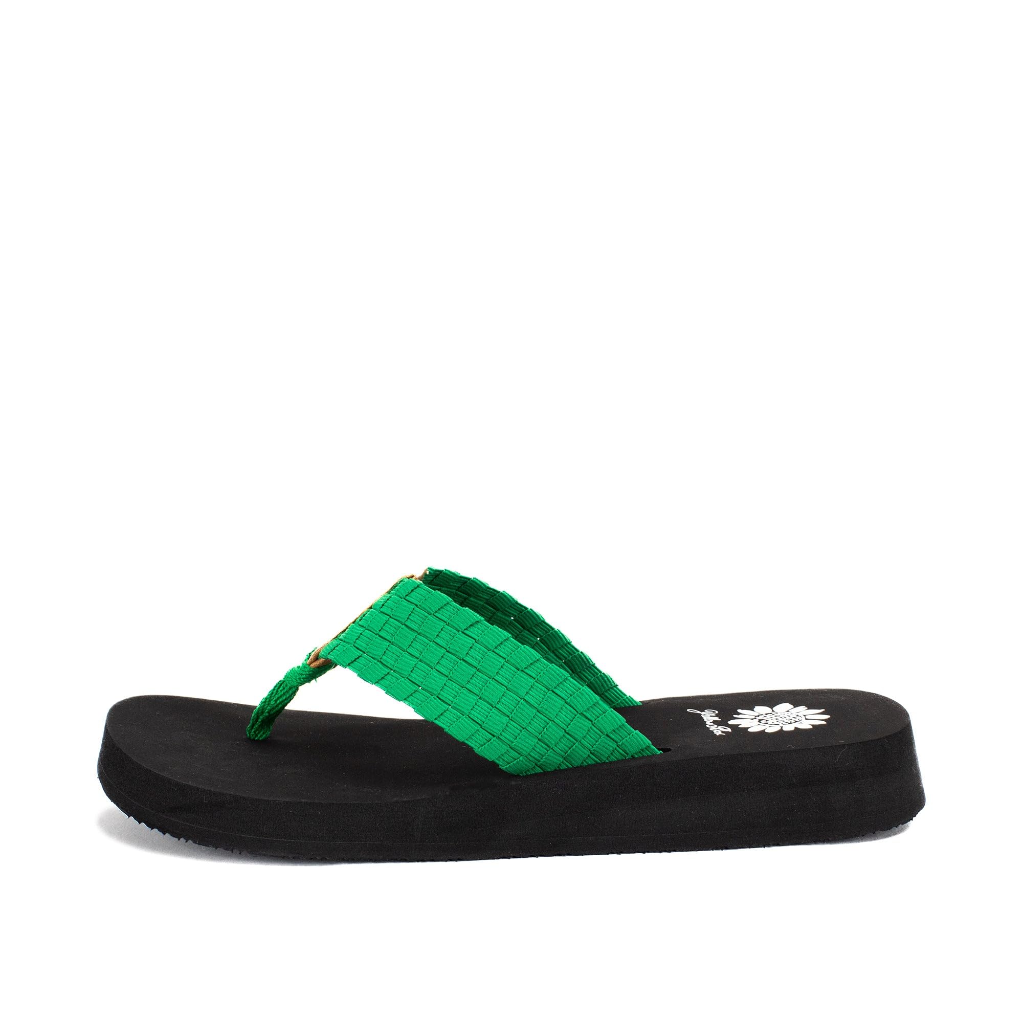 Yellow Box Womens Soleil Sandal, Kelly Green, 6.5 US Image Yellow Box Womens Soleil Sandal, Kelly Green, 6.5 US Image
