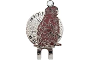 MULLIGAN HOOLIGAN Gopher Golf Ball Marker + Magnetic Hat Clip, Funny and Unique Golf Gift, Premium Quality, The Perfect for Your Favorite Golfer, Golf Accessories for Any Occasions