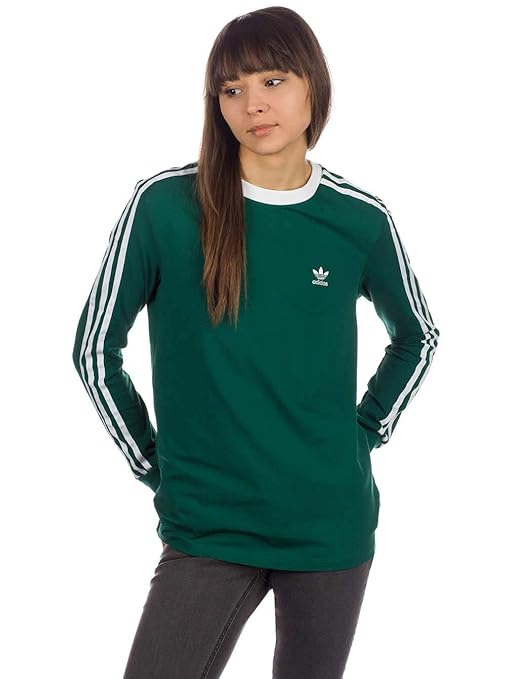 adidas Originals Damen Longsleeve 3 Stripe T-Shirt LS