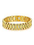 U7 Men Wrist Bracelet with Chain Detaching