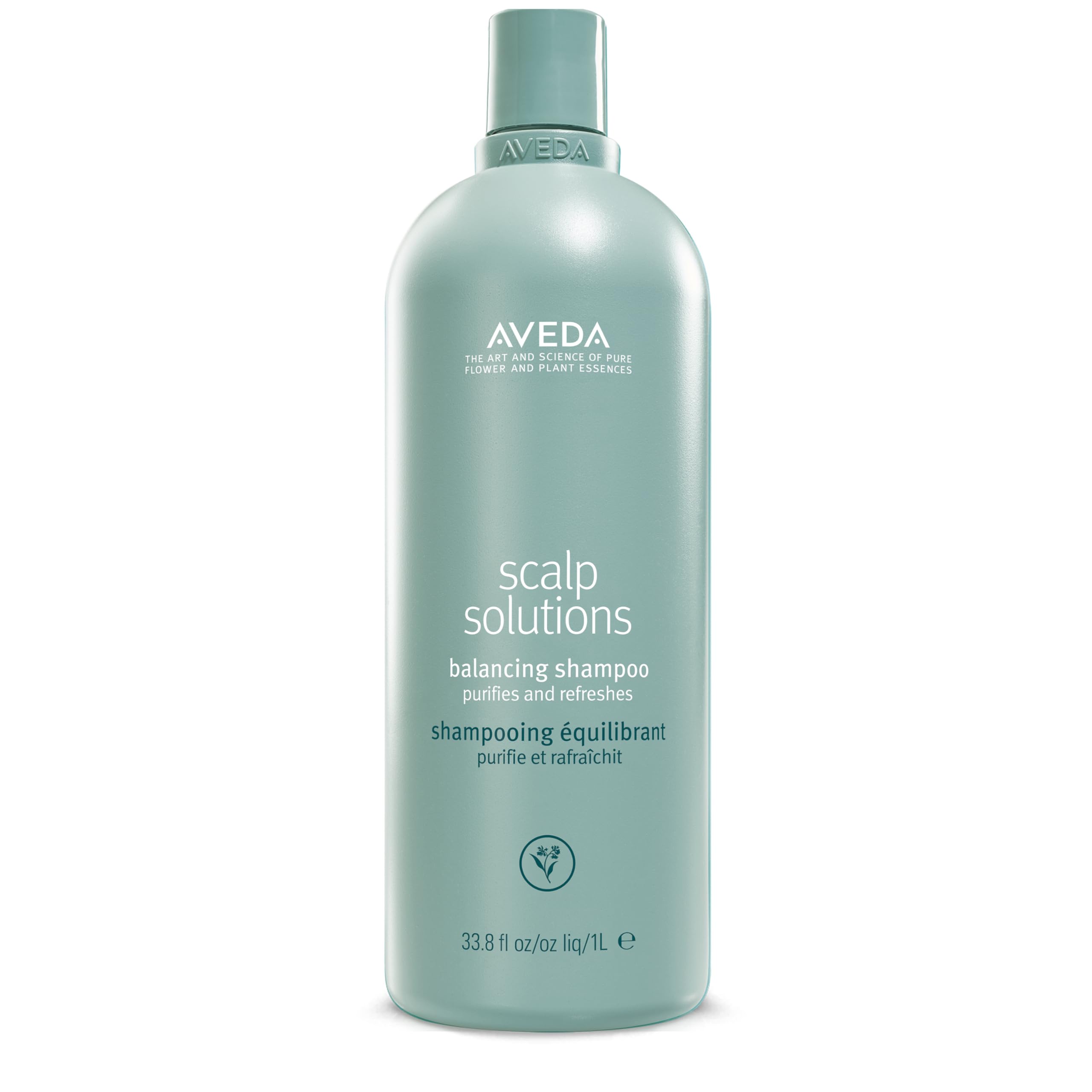Aveda Scalp Solutions Balancing Shampoo | Gentle Purifying Shampoo for All Hair Types | Removes Pollution & Build-Up, Improves Scalp Hydration | 94% Naturally Derived*, 1000ml