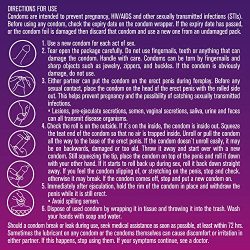 5 K+Y+Intense+Latex+Condoms+Count