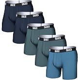  Underwear Co. Men's Core Performance Mesh Boxer Brief 5-Pack