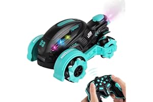Remote Control Motorcycle, 360° Spinning Action Rotating Drift Stunt Motorbike High Speed 2.4Ghz Radio Control Racing Motorcy