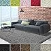 iCustomRug Cozy and Super Soft Plush Solid Shag Rug Ideal to Enhance Your Living Room and Bedroom Decor in 17 Colors / 20 Custom Sizes 8' X 10' Charcoal/Dark Grey