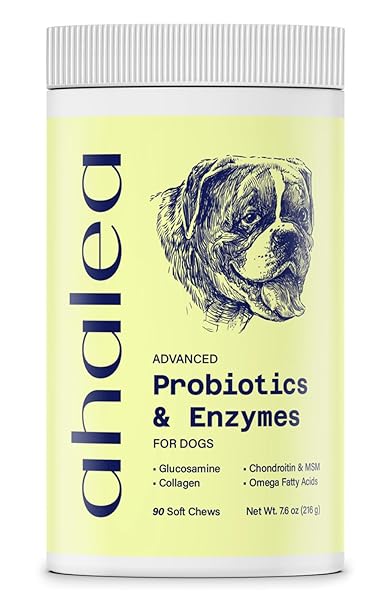 AHALEA PROBIOTICS FOR DOGS- DOG PROBIOTICS FOR DIGESTIVE...