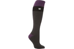 Womens/Ladies Heat Holders Extra Warm Ultimate Thermal Ski Socks (2.3 Tog) (6.5-10.5) (dark grey)