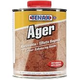 Tenax AGER Color Enhancing Sealer - 1 Quart | Wet-Look Granite &amp; Marble Sealer | Stone Enhancer for Granite, Marble, Travertine | Deepens Color &amp; Protects Against Stains | Indoor/Outdoor Use