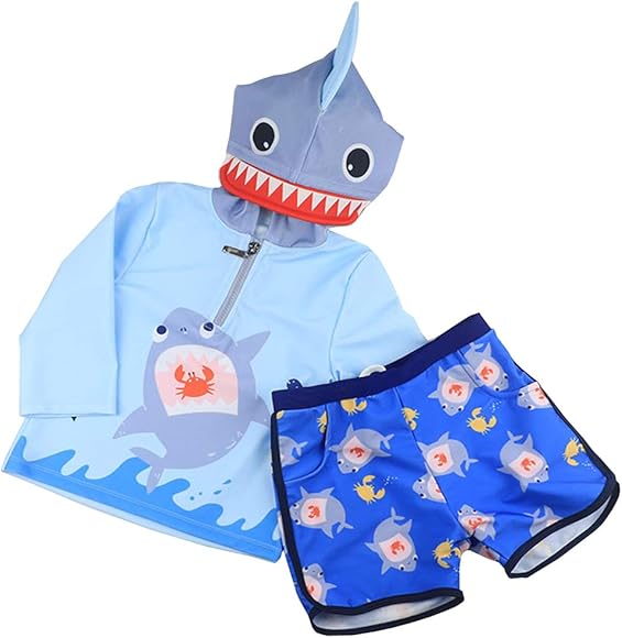 baby shark swimming suit