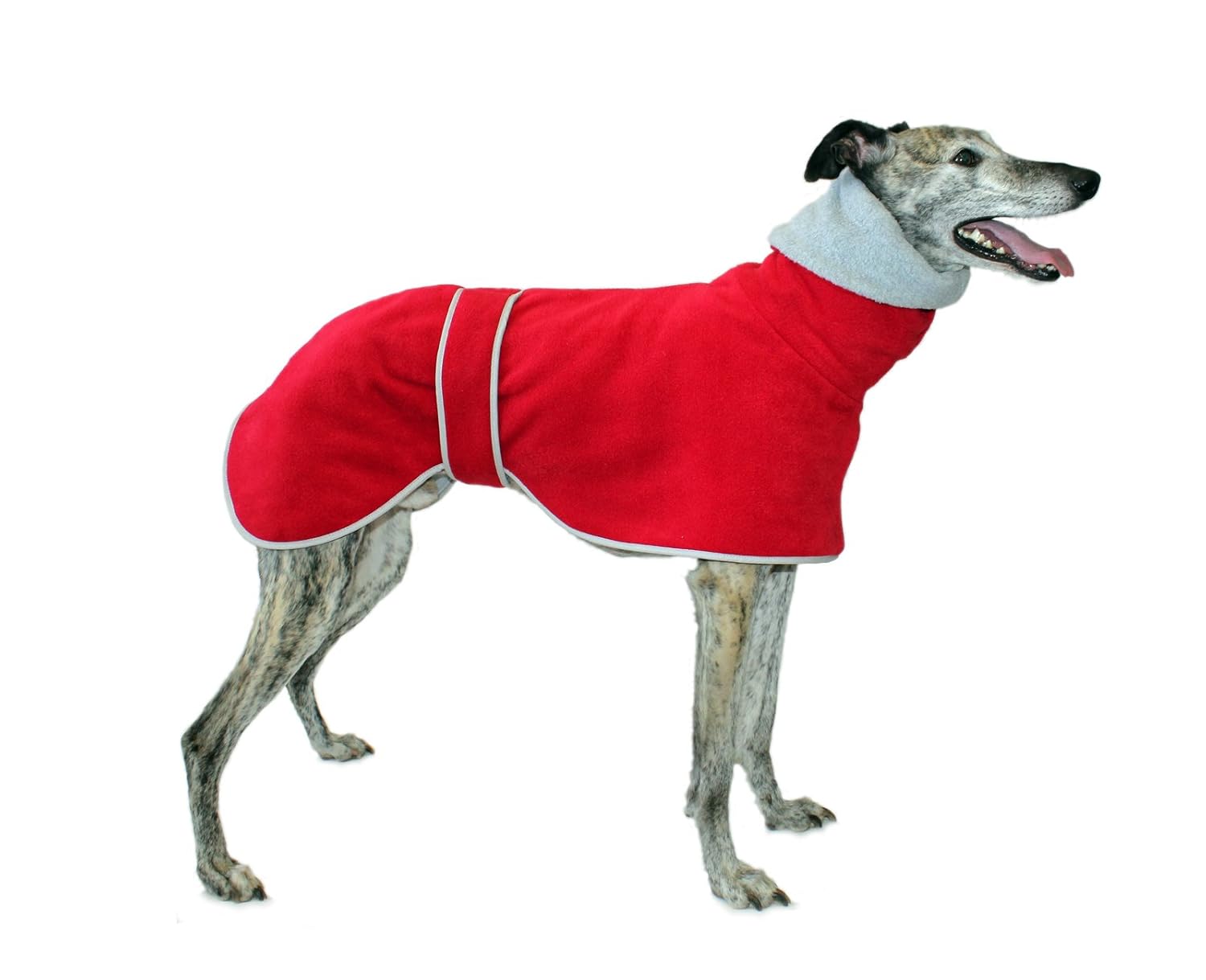 Cosipet Greyhound Polo Coat, 35 cm, Red Amazon.co.uk Pet Supplies