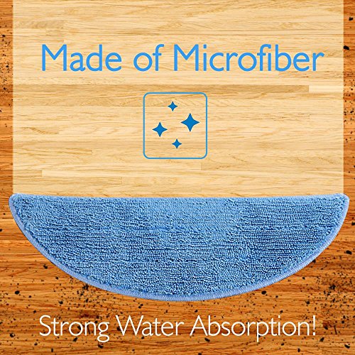 PureClean - Dry Mop Attachment - Robot Vacuum Cleaner Replacement Parts and Accessory Kit Compatible Only With PUCRC90 - PRTPUCRC9050 - Thumbnail 4