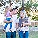 Baby Wrap Carrier | Infant Carrier | Newborn Baby Sling | Baby Shower Gift | All-in-1 Babywearing | from Newborn up to 35lbs
