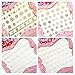 CHARMING MAY Merry Christmas Metallic 3D Tattoos Self-adhesive Manicure Decals Nail Art Sticker 12Packs