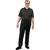 Ovidis Daytime Dementia Clothing - Alzheimers Anti-Strip Jumpsuit - Onesie for Elderly Men - Charly