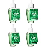 Bath & Body Works WallFlowers Fragrance Refill 0.8 Oz 4 Pack (Cucumber Melon)