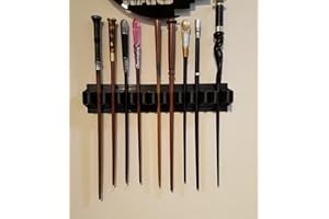 AUXPhome Display Stand/Plastic Bracket Rack Holder Decoration for 10 - Wand Harry Potter Dumbledore Hermoine Wand Collection 