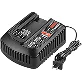 DONGPUCUN 20V Fast Charger CMCB104 for Craftsman V20 Lithium Battery CMCB204 CMCB202 CMCB201 CMCB209 CMCB205 CMCB100 CMCB101 Replacement for Craftsman 20V Battery Charger
