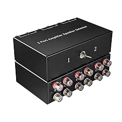2-Way Audio Switcher Can Support Two