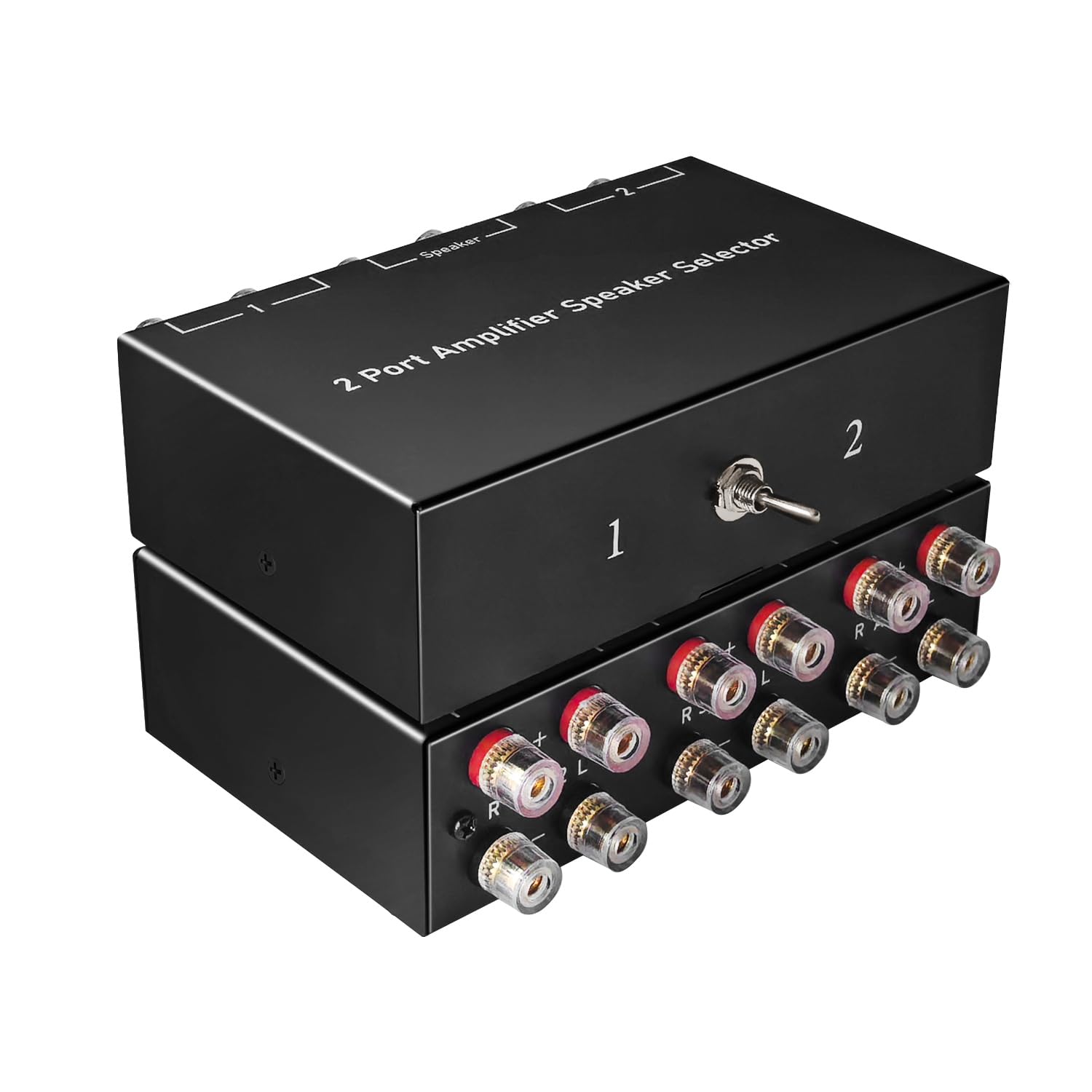 2-Way Audio Switcher Can Support Two