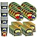 Ninja Master Birthday Party Supplies Set Plates Napkins Cups Tableware Kit for 16
