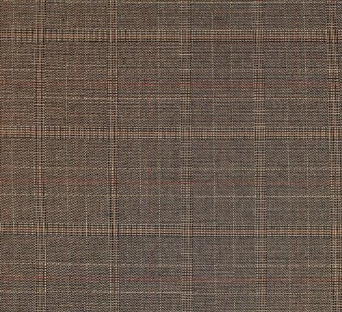 Allison Cotton Stretch Twill Plaid Suiting Fabric by The Yard