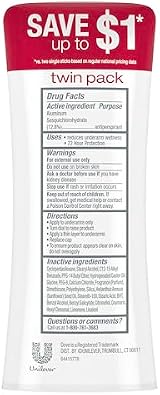 Dove Advanced Care Revive Antiperspirant Deodorant Stick 2.6 Oz Twin Pack view 2