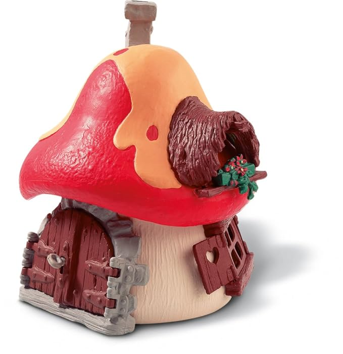 Schleich The Smurfs Schlumpfhaus Mit 2 Figuren Schlumpfe Schlumpf