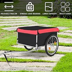 PEXMOR Foldable Bike Cargo Trailer, Bicycle Luggage
