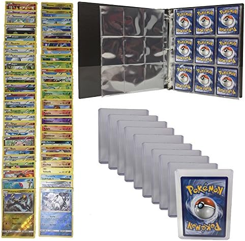 Pokemon Starter Kit, With 50 Common Cards and Foil Card, Collector Binder, 10 Collector Pages and 10 Individual Card Sleeves. This set provides the beginner Pokemon card collector everything needed