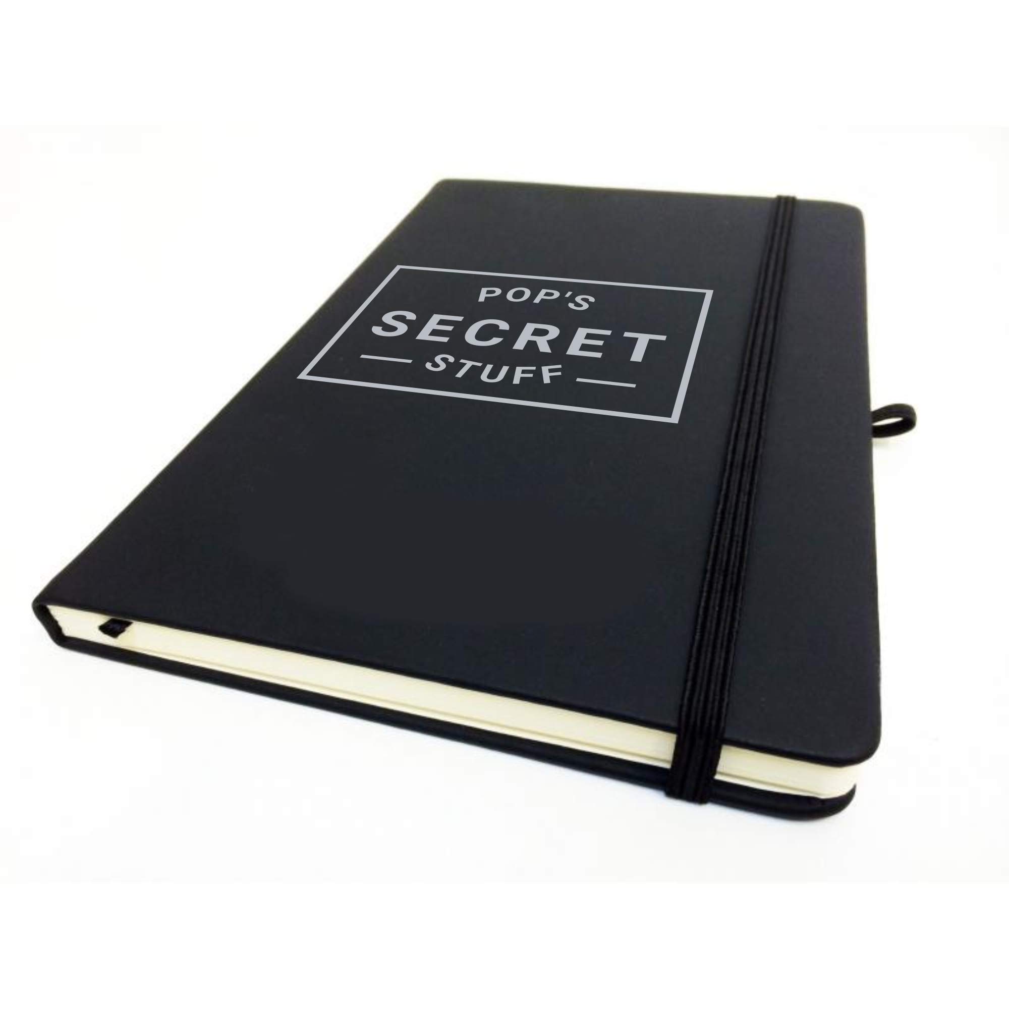 Pop’s Gift Secret Stuff Note Pad Soft Touch A6 Best Pop’s Keepsake