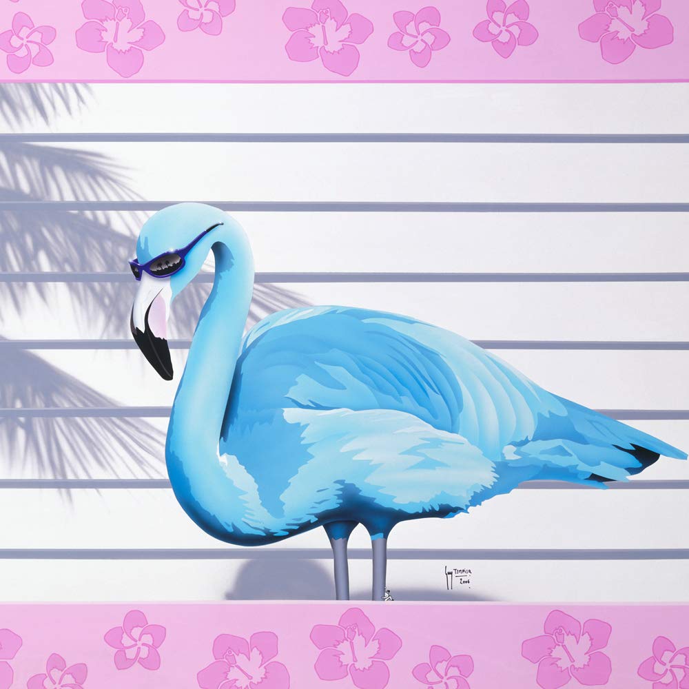 International Graphics - Finished Picture - Guy, Tempier - ''Under the Tropic Sun''- 30 x 30 cm - Direct printing on acrylic glass