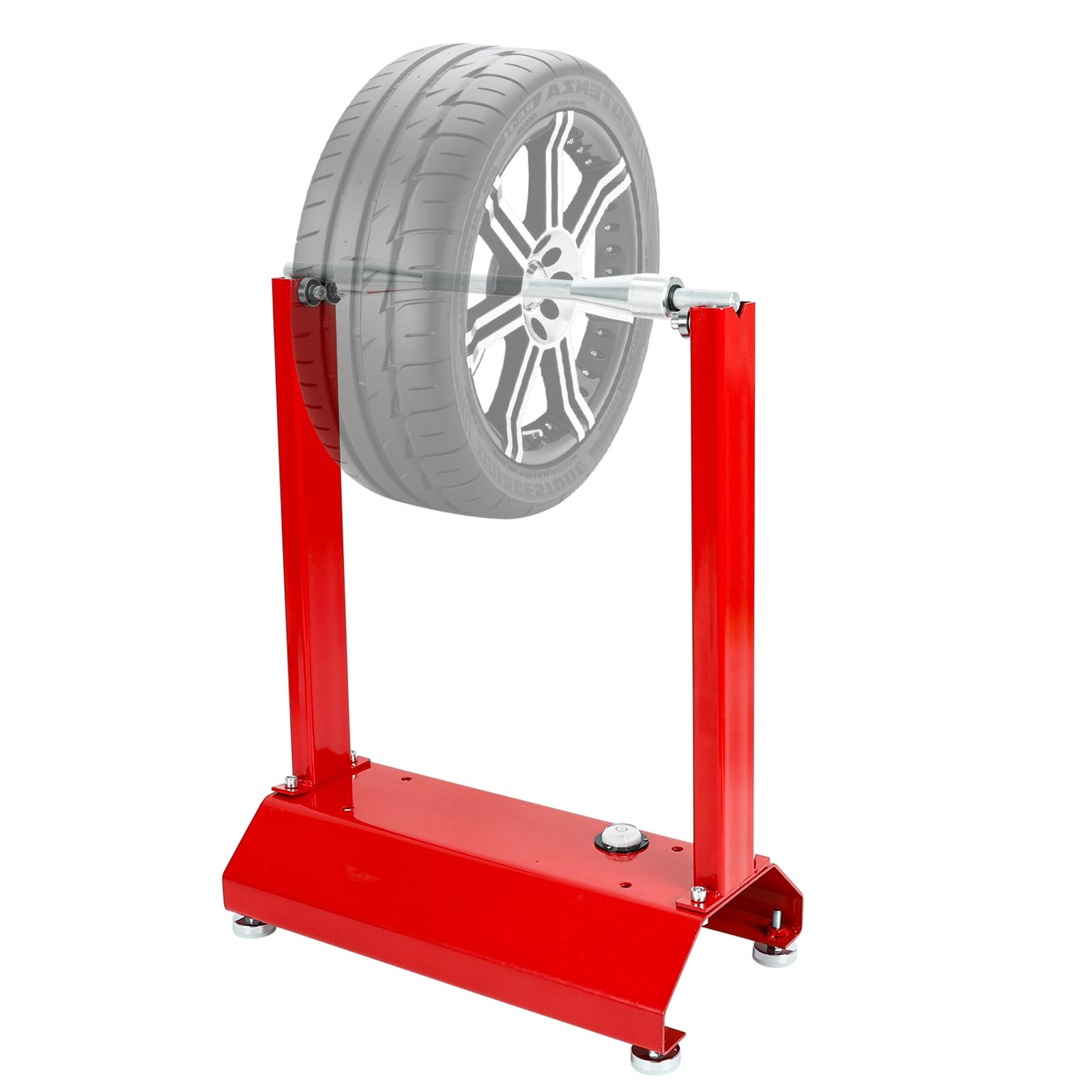 Photo 1 of *MISSING PARTS UNKNOWN*
BLACKHORSE-RACING Portable Motorcycle Bicycle Bike Wheel Balancer, Rim Tire Balancer Stand with Adjustable Centering Cones, Wheel Balancing Tool