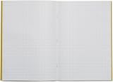 Rhino A4 Exercise Books 32-Page 10mm Squares 3-Pack Yellow view 5