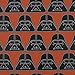 Hallmark Star Wars Holiday Wrapping Paper with Cut Lines, Darth Vader and Yoda (Pack of 2, 100 sq. ft. ttl.)