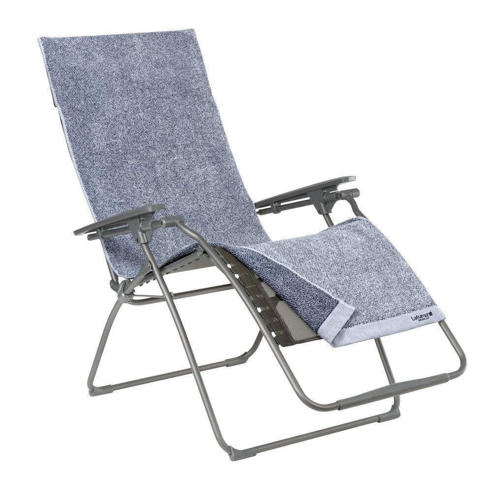 LAFUMA MOBILIER Bath towel for recliner, 100% cotton, Colour: Iroise, LFM2972-9302