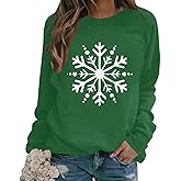 Women Christmas Palm Tree Sweatshirt Funny Hawaiian Beach Tropical Xmas Long Sleeve Pullover Cute Snowflake Shirt Top