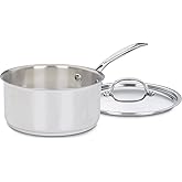 Cuisinart Saucepan w/Cover, Chef's-Classic Stainless Steel Cookware Collection, 3-Quart, 7193-20