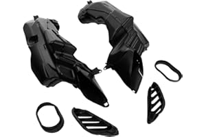 XFMT ABS Ram Air Intake Tube Duct Compatible with Suzuki GSXR600 GSX-R 750 2008-2010 2009 K8 New